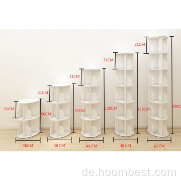 2-stufige drehbare stapelbare Regale